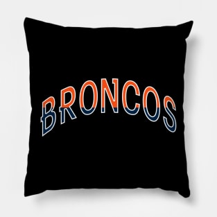 Broncos Pillow