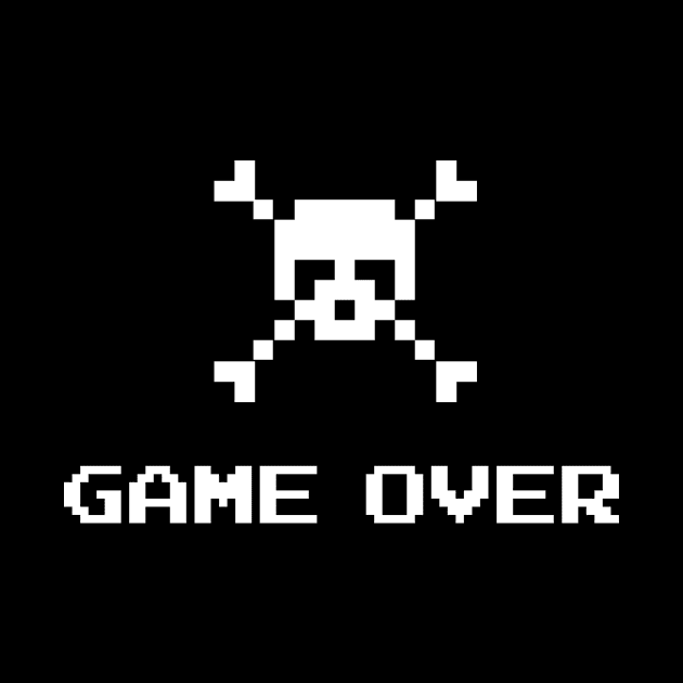 Retro Vintage Gamer | GAME OVER by Wizardmode