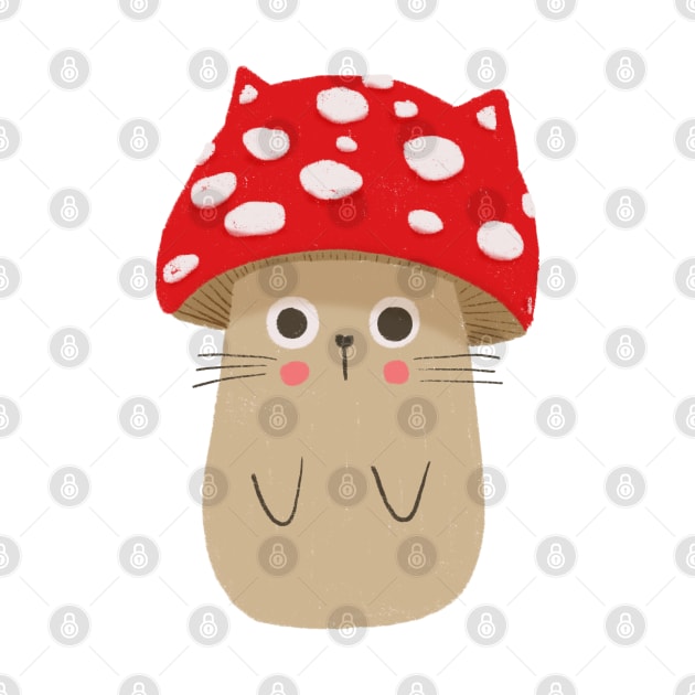 Mushroom Cat by StephersMc