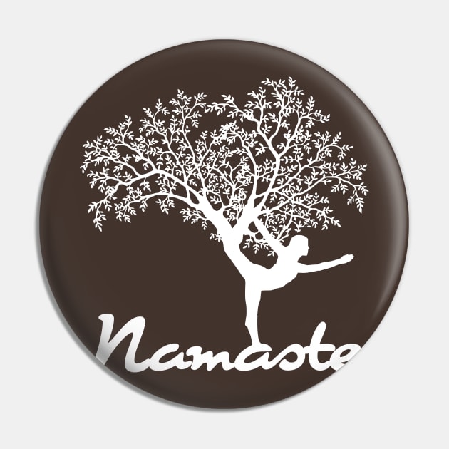 Namaste Pin by Teravitha