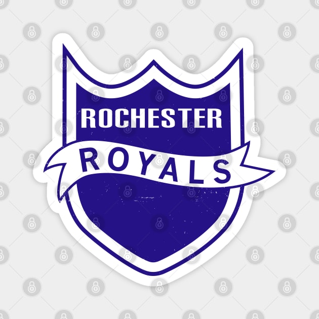 Vintage Rochester Royals Basketball Magnet by LocalZonly