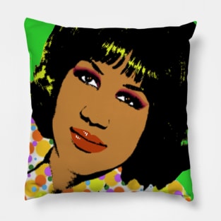 Aretha Franklin POP #1 Pillow