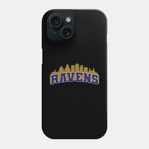 Ravens Phone Case by Nagorniak