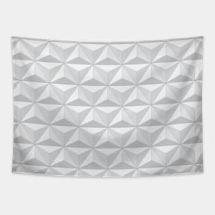 Geodesic Sphere, Greyscale Tapestry