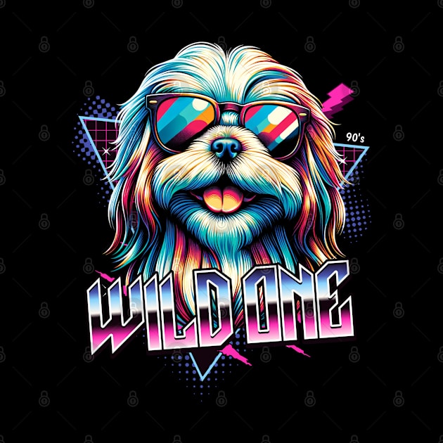 Wild One Shih Tzu by Miami Neon Designs