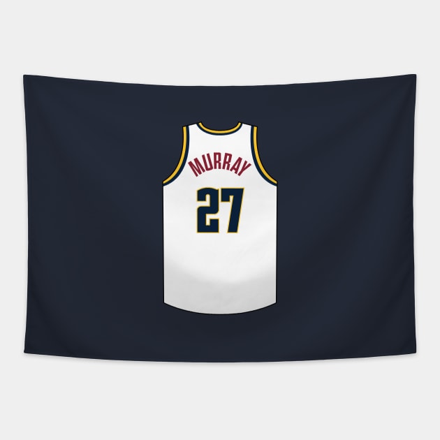 Jamal Murray Denver Jersey Qiangy Tapestry by qiangdade