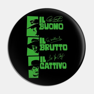 Il Buono, il Brutto, il Cattivo - Sergio Leone Pin