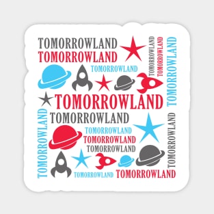 Tomorrowland Block Magnet