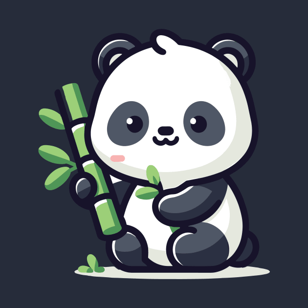 Cute Panda by Egshopinllc