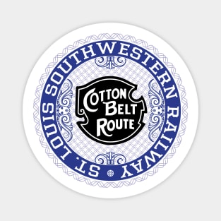 St Louis Southwestern Railway - Cotton Belt Route Magnet