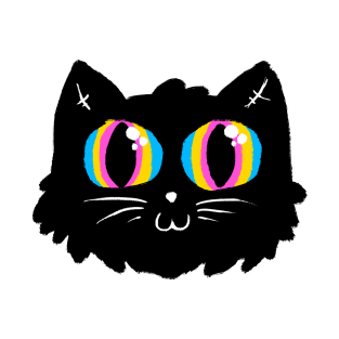 Queer Cat - Pansexual T-Shirt