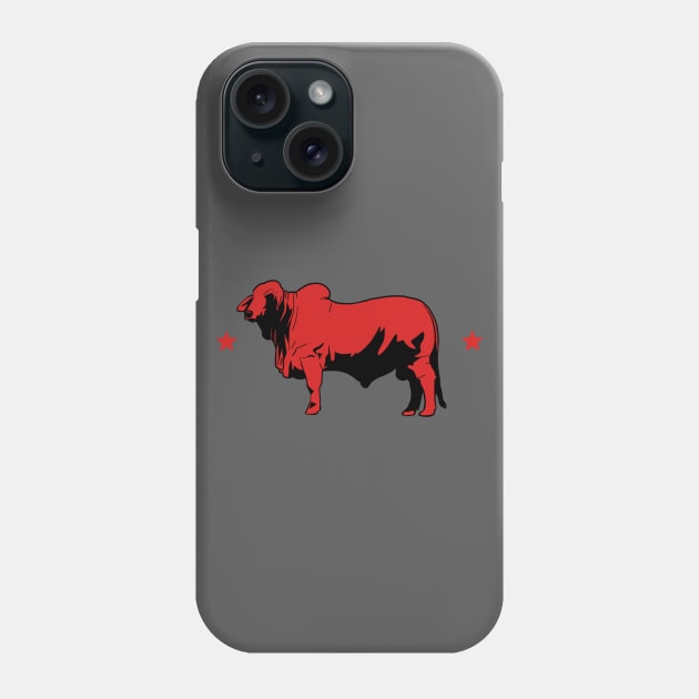 Brahman Bull Phone Case by TomiAx