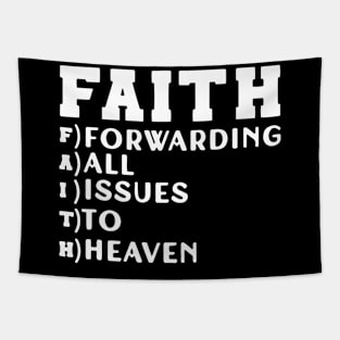 Faith Christians God Motivational Positive Women Men Kids Tapestry