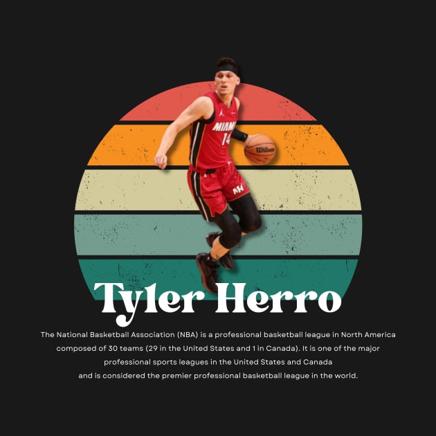 Tyler Herro Vintage V1 by Gojes Art