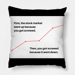 The Stock Market Pillow