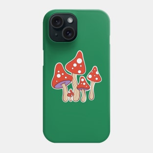 Dancing Mushrooms Phone Case