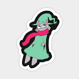 Deltarune Light Ralsei Chibi Sticker, Pin, + Others Magnet