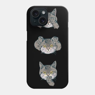 No Evil Cat Phone Case