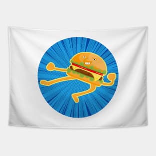 Burger ninja. Tapestry