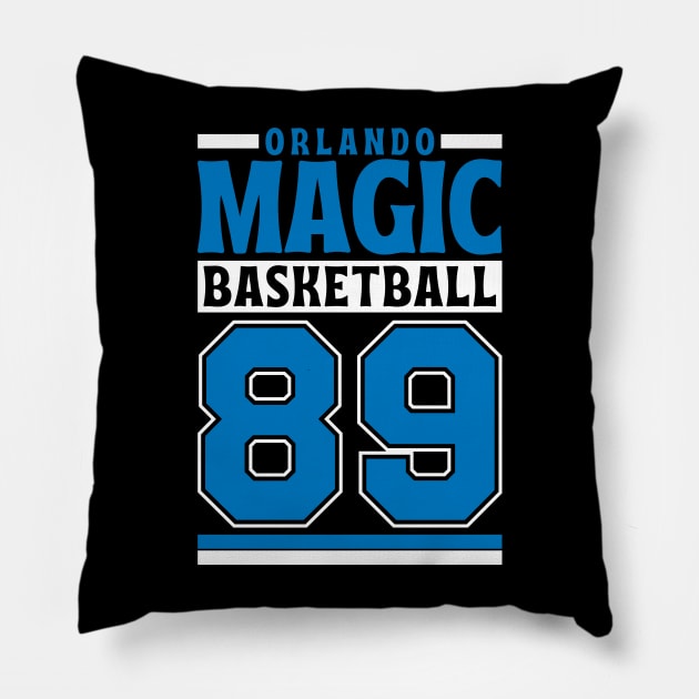 Orlando Magic 1989 Basketball Limited Edition Pillow by Astronaut.co