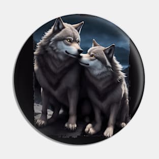 Wolves Pin