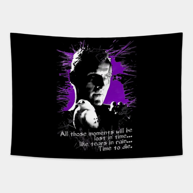 Rutger Hauer Blade Runner Tapestry by HellwoodOutfitters