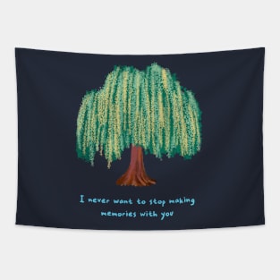 Mardi gras tree Tapestry