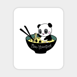 Miso Hungry Panda Magnet