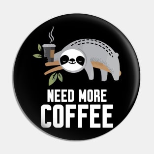 Need My Coffee Pin