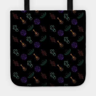 Mexican Pattern CMYK Tote