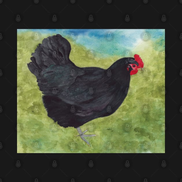 How Do You Like My Little Black Dress? Black Hen by ConniSchaf