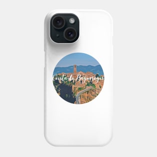 Vintage Civita di Bagnoregio! Phone Case