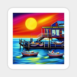 Beautiful Harbours Magnet