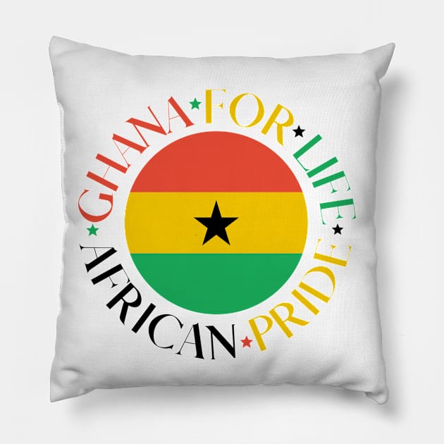 Afrinubi - Ghana for Life Pillow by Afrinubi™