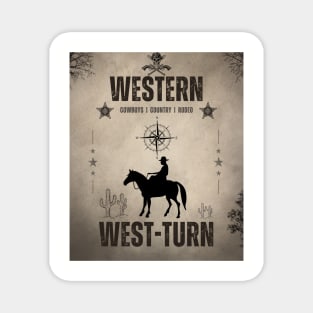 Western Design Magnet