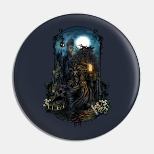 BloodBorne Retro Pin