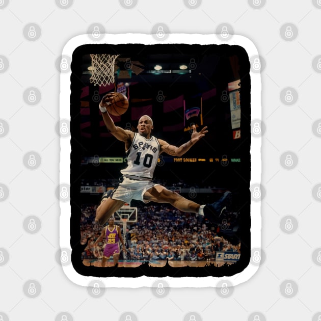 Dunk Dennis Rodman Magnet by Milu Milu