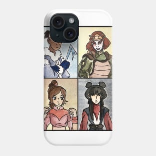 The Last Paintbender: Team Avatar Non-Benders Phone Case