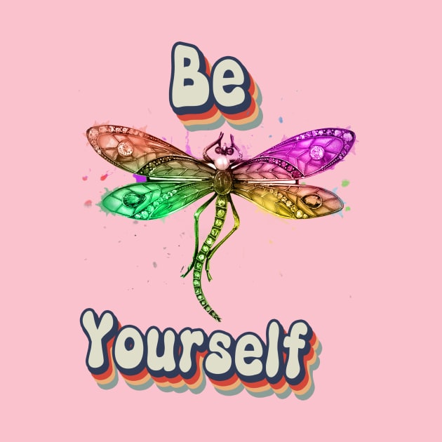 Be yourself funny quote by SantinoTaylor