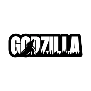 White Godzilla Kids T-Shirt