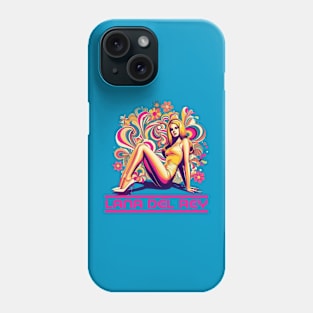 Lana Del Rey 1960's Psychedelic Glamour Phone Case