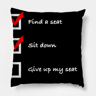 Rosa Parks To Do List Pillow