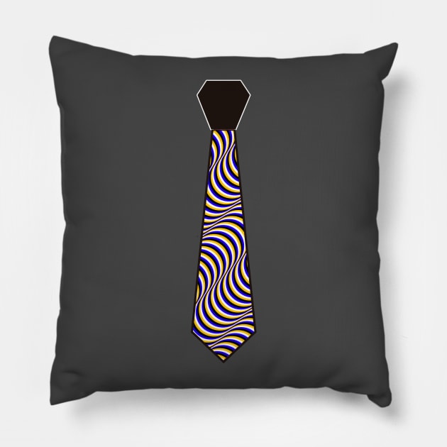 Oh my eyes... Nice tie. Pillow by Iamthepartymonster