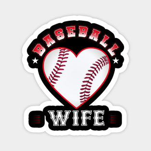 Wife Baseball Team Family Matching Gifts Funny Sports Lover Player Magnet