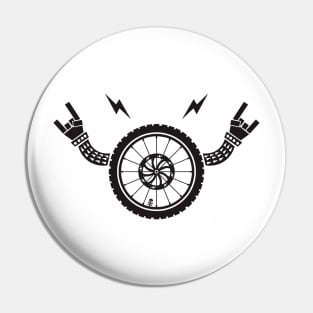 Ride hard or ride home Pin