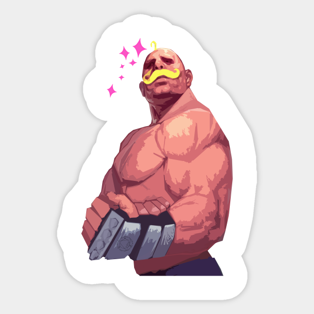 Alex Louis Armstrong Full Metal Alchemist Sticker Teepublic Alex Louis Armstrong Full Metal Alchemist Sticker Teepublic