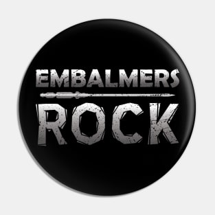 Embalmers Rock with Trocar Embalming Tool Pin