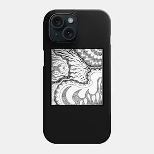 Eye within the storm Phone Case