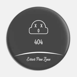 404 Error Free Zone Pin