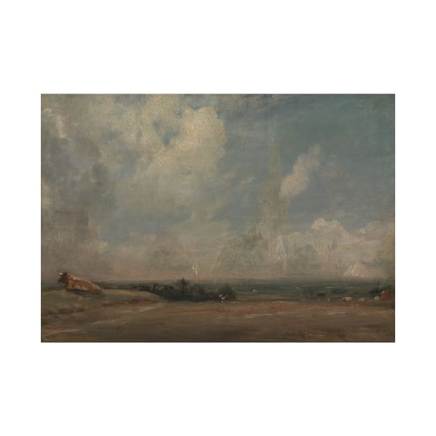 A View from Hampstead Heath by John Constable by Classic Art Stall